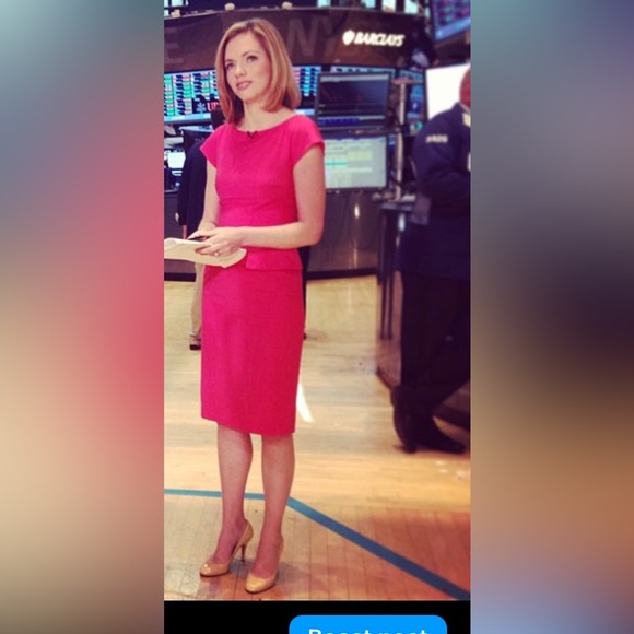 Barbiecore pink suiting dress Hugo Boss size 0 - Picture 1 of 5